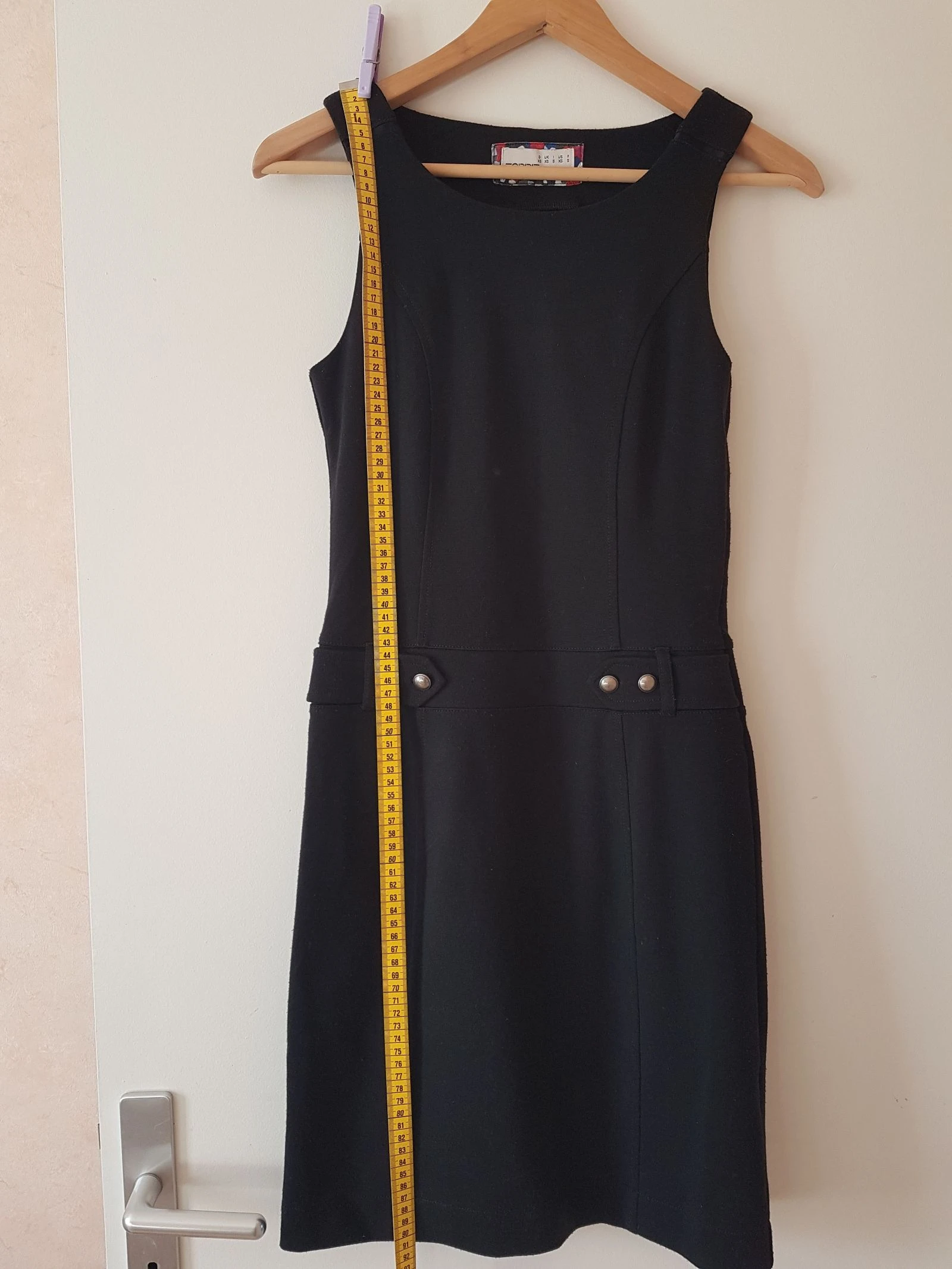 Vestido negro de fiesta 36 estilo otoño invierno pepite de fiesta chic casi nuevo – photo 6